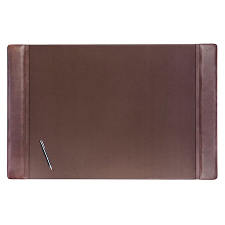Dacasso Chocolate Brown Leather 38" x 24" Desk Pad PR-3425